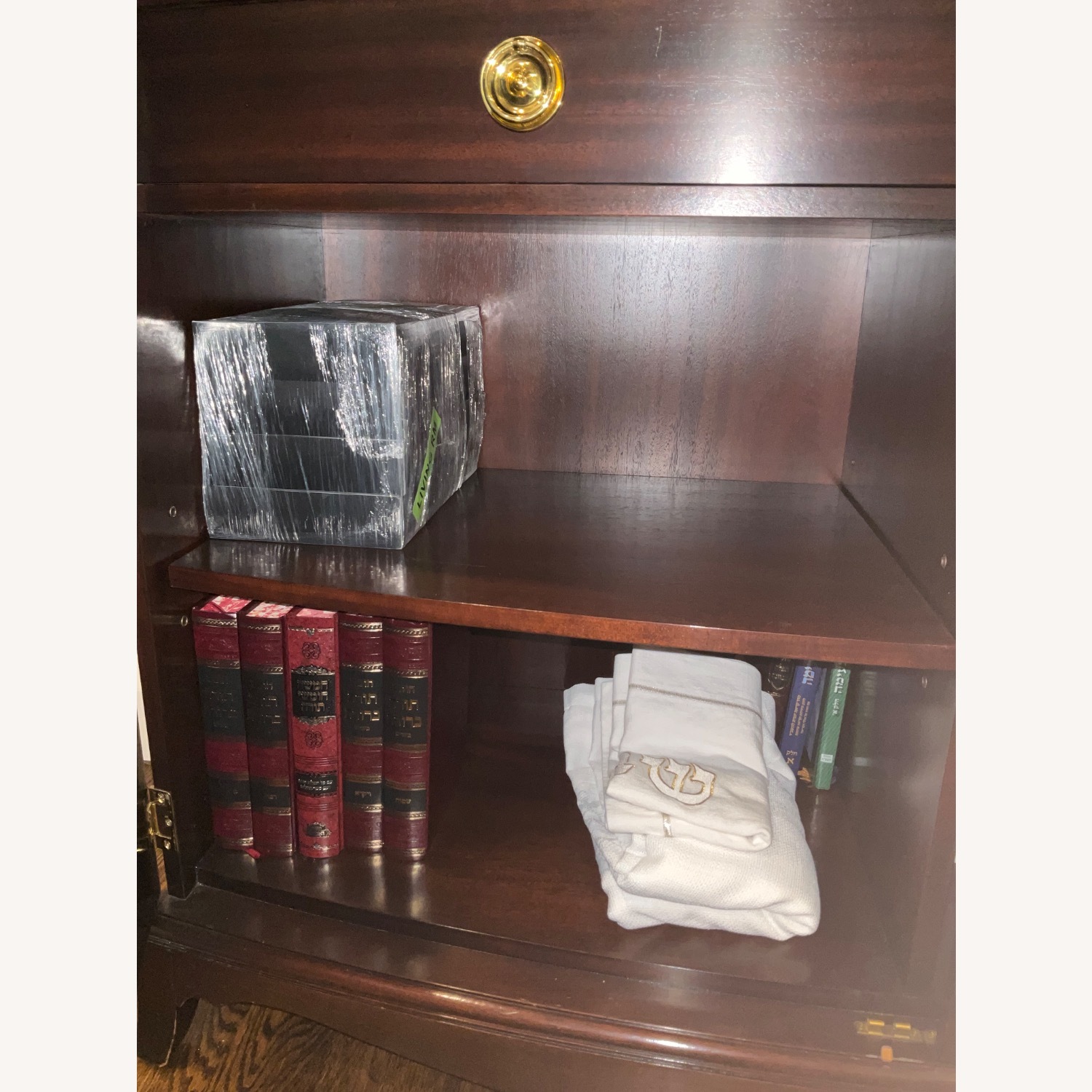 Councill Craftsman Dark Brown Wood Wall Unit - image-3