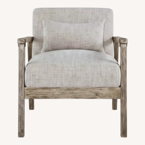 Used Ashley Furniture Daylenville Natural Wood Accent Chair for sale on AptDeco