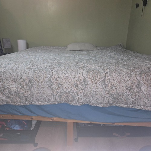 Used Contemporary King Bed for sale on AptDeco