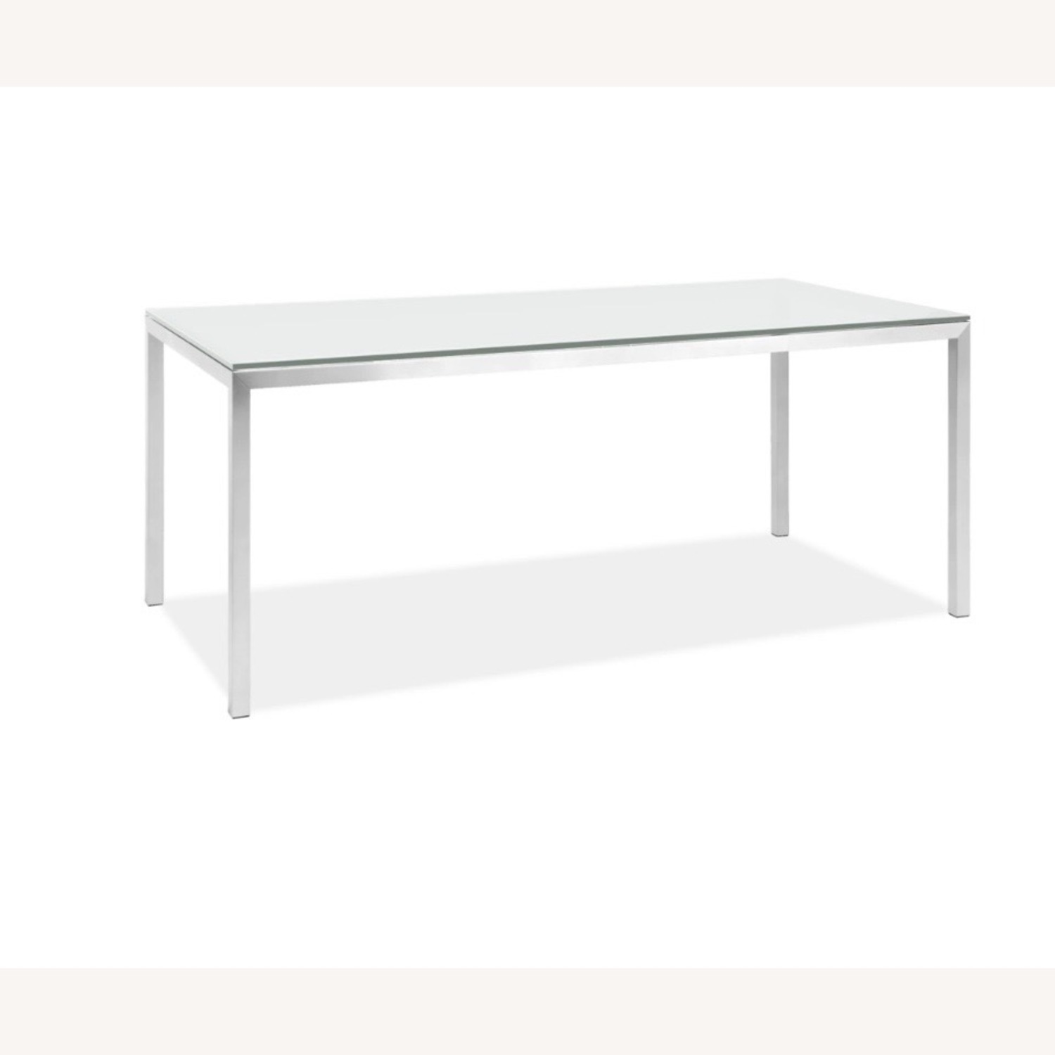 Room & Board Transparent Glass Dining Tables and 8 Chairs - image-2