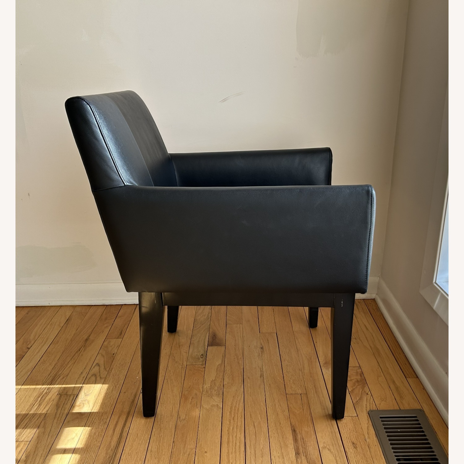 Black Leather Office Chair - image-2