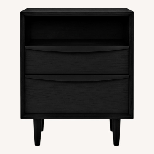 Used Article Nightstands in Black Ash Pair of 2 for sale on AptDeco