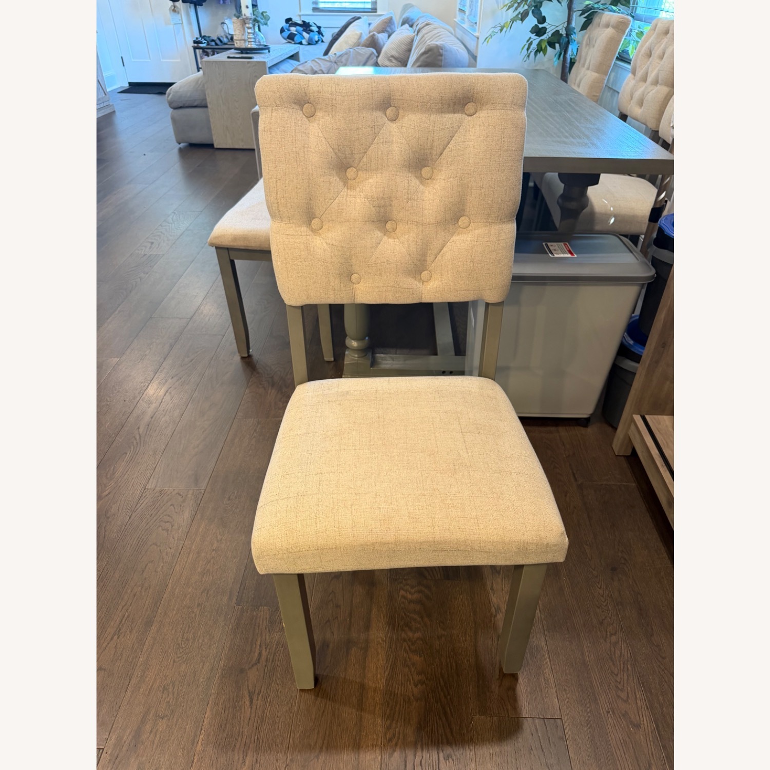 Wayfair Light Gray Wood Dining Sets - image-7