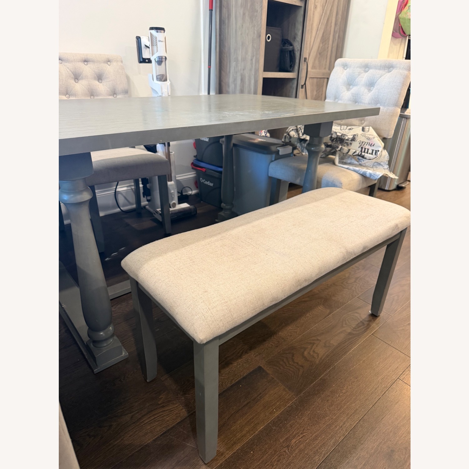 Wayfair Light Gray Wood Dining Sets - image-5