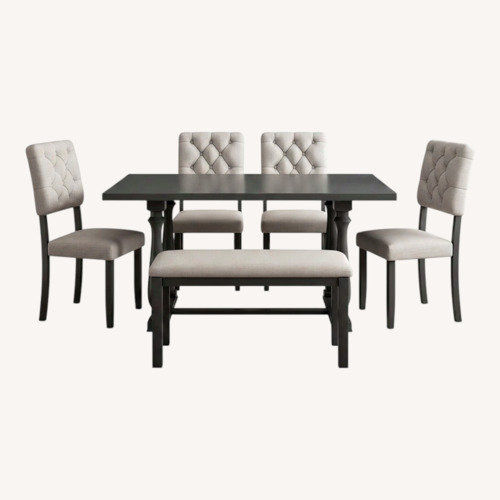 Used Wayfair Light Gray Wood Dining Sets for sale on AptDeco