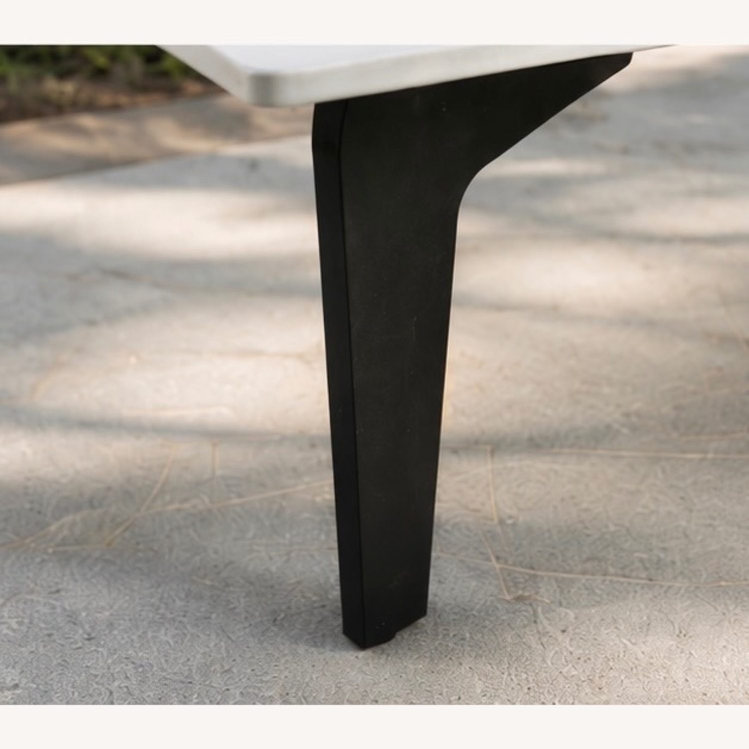 CB2 Stone Outdoor Dining Table - image-3