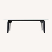 CB2 Stone Outdoor Dining Table