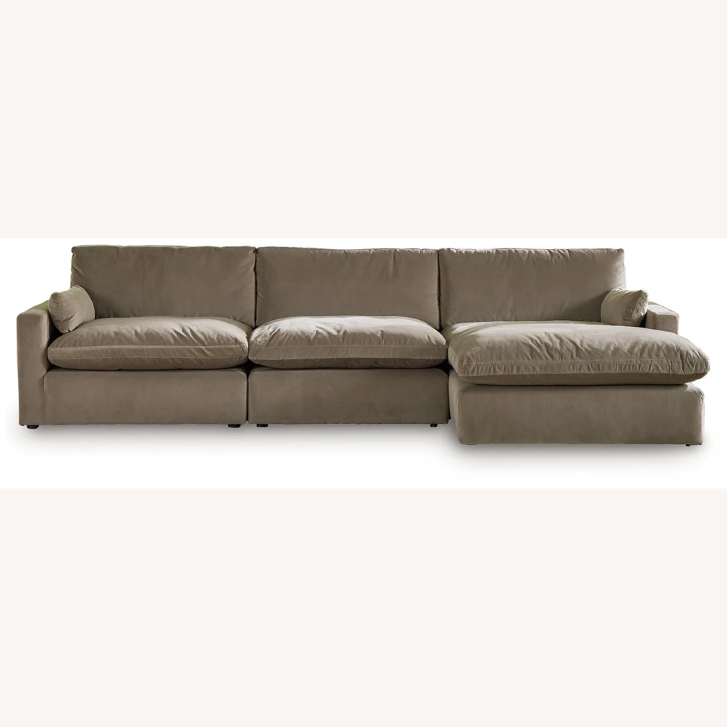 Ashley Furniture Sophie Light Gray 3+ Piece Sectional - image-7