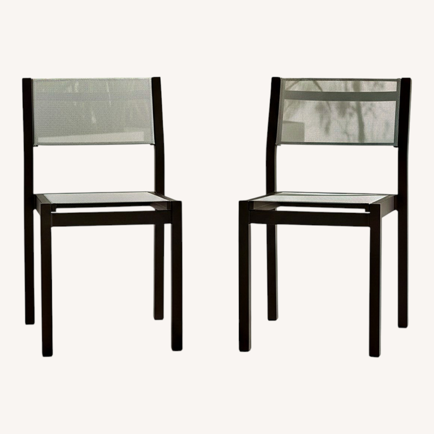 West Elm Outdoor Dining Chairs - image-0