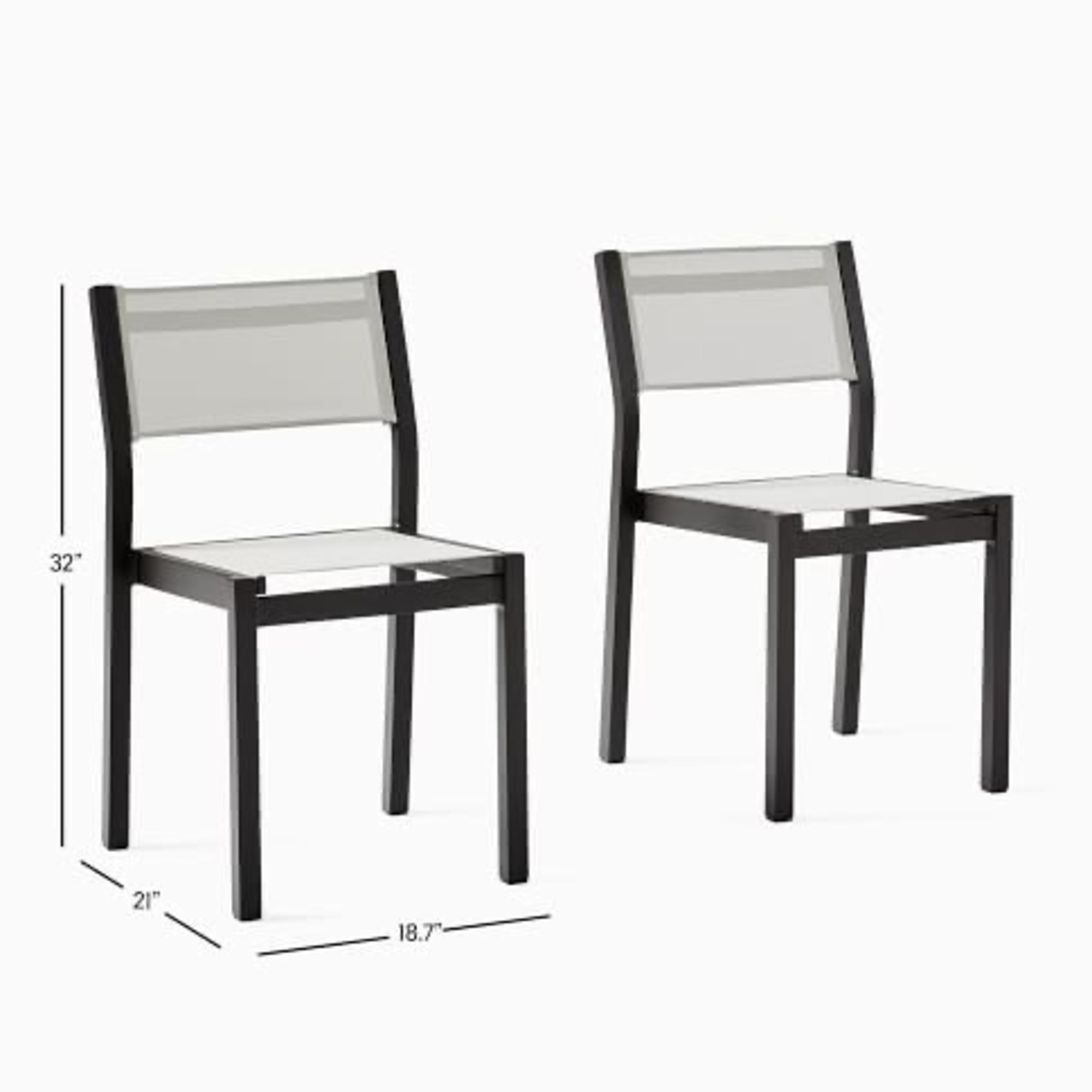 West Elm Outdoor Dining Chairs - image-5
