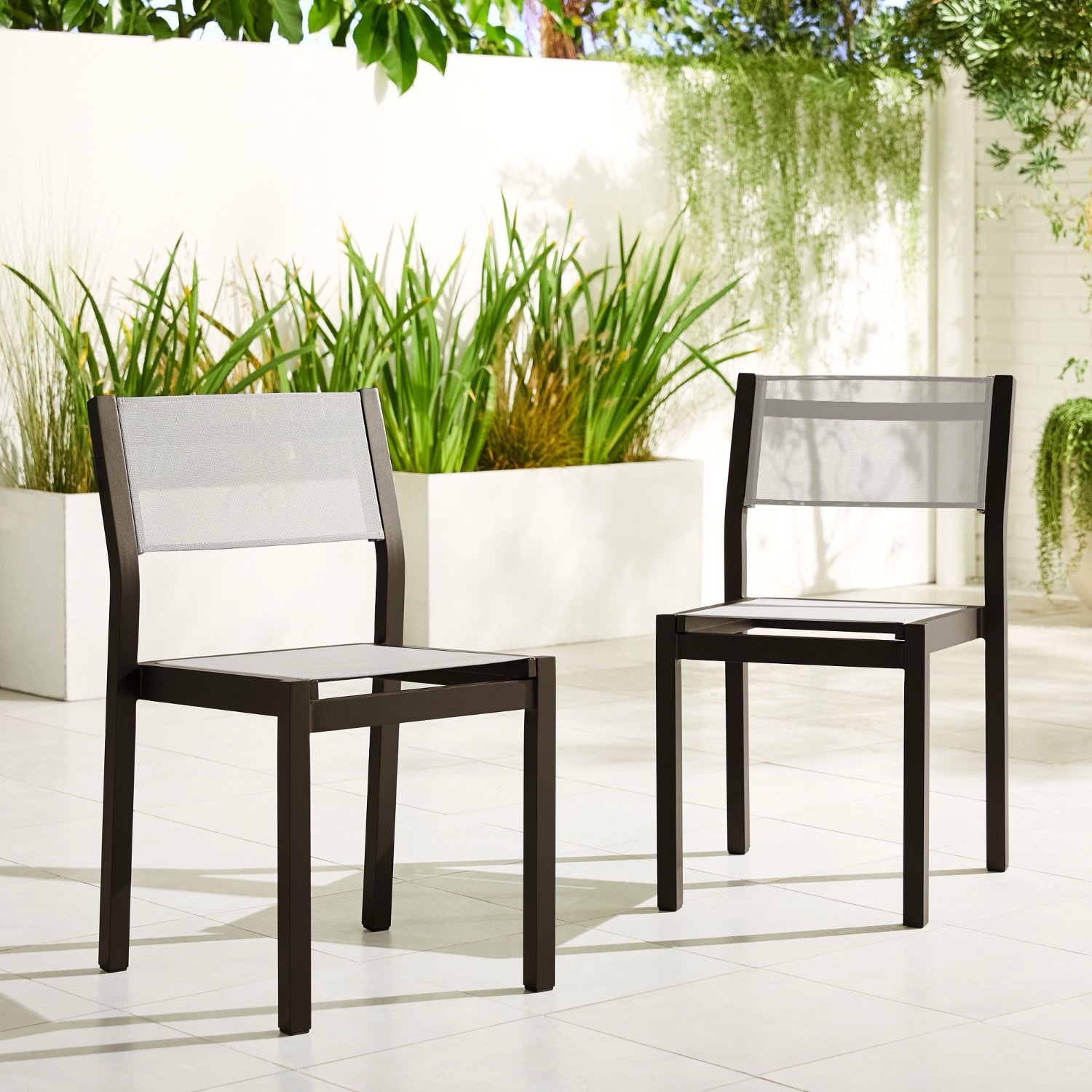 West Elm Outdoor Dining Chairs - image-1