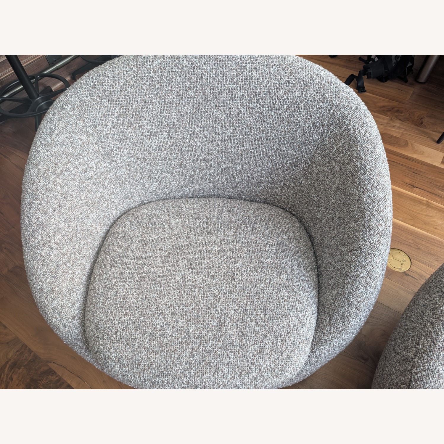 West Elm Cozy Swivel Chairs, Set of 2  - image-7