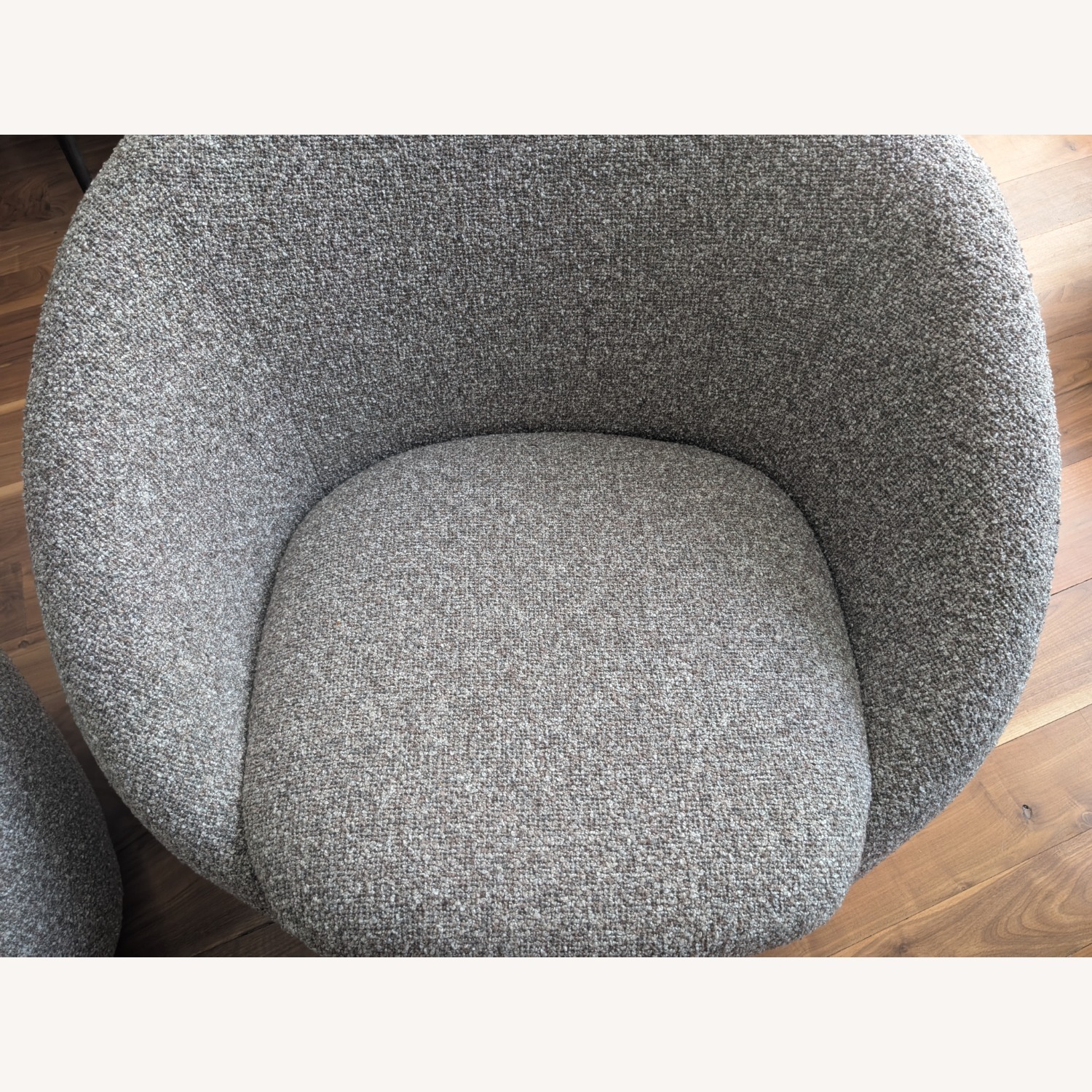 West Elm Cozy Swivel Chairs, Set of 2  - image-4