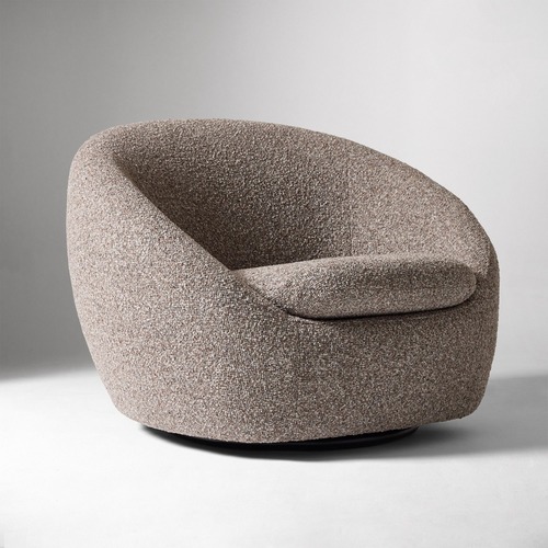 Used West Elm Cozy Swivel Chairs, Set of 2  for sale on AptDeco