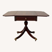 Vintage  Mahogany Drop-Leaf/ Breakfast Table