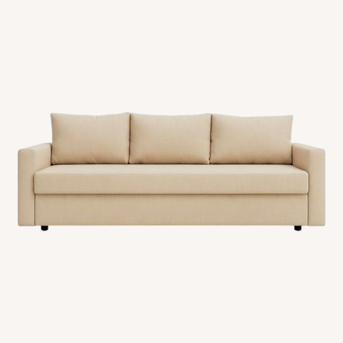 Used IKEA Friheten Natural Fabric Sleeper Sofa for sale on AptDeco