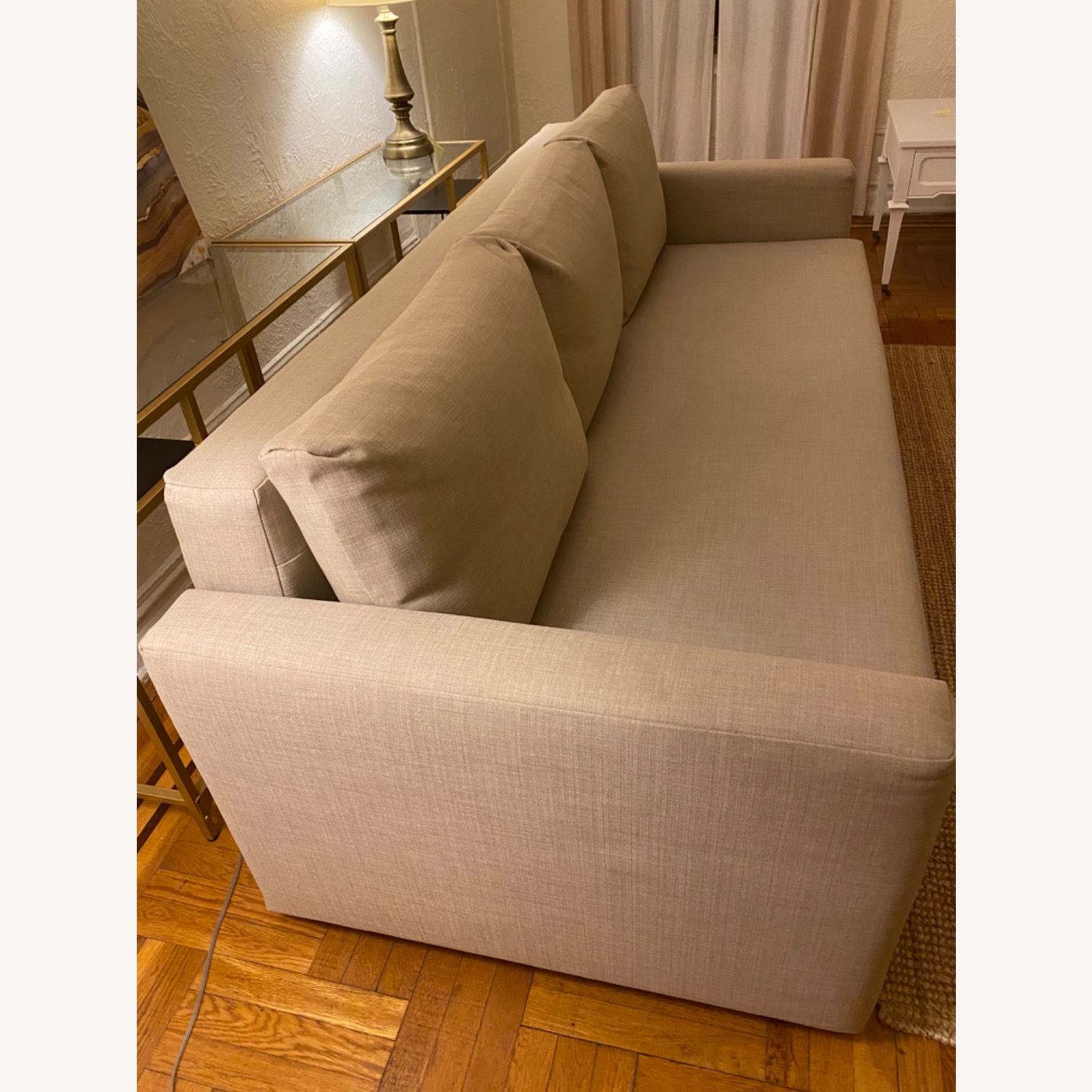 IKEA Friheten Natural Fabric Sleeper Sofa - image-2