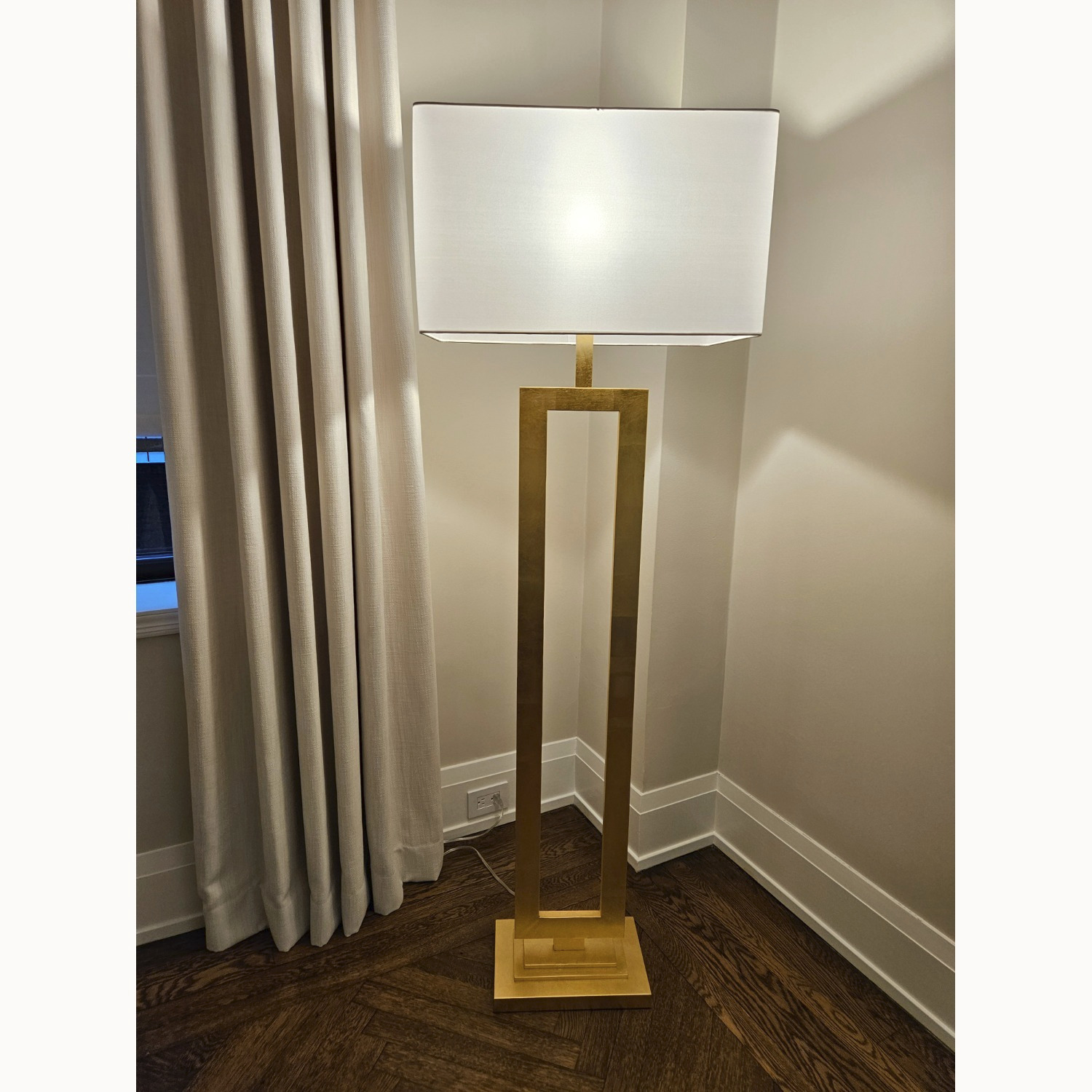 Restoration Hardware Clarke Floor Lamp - image-1