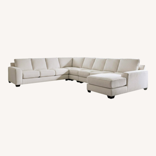 Used Ashley Furniture Lerenza 5-Piece sectional with Chaise for sale on AptDeco