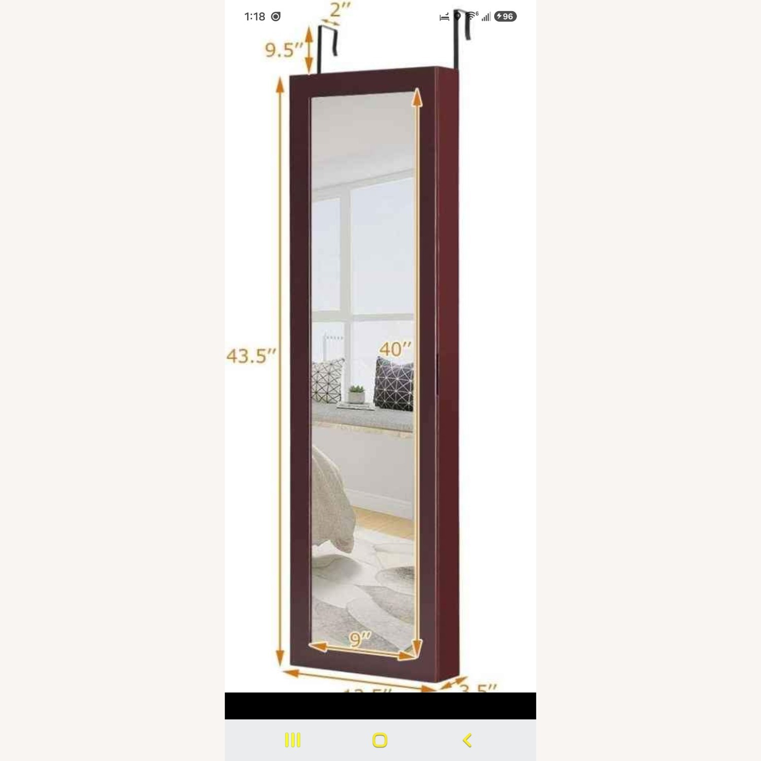 Dark Brown Armoire - image-3