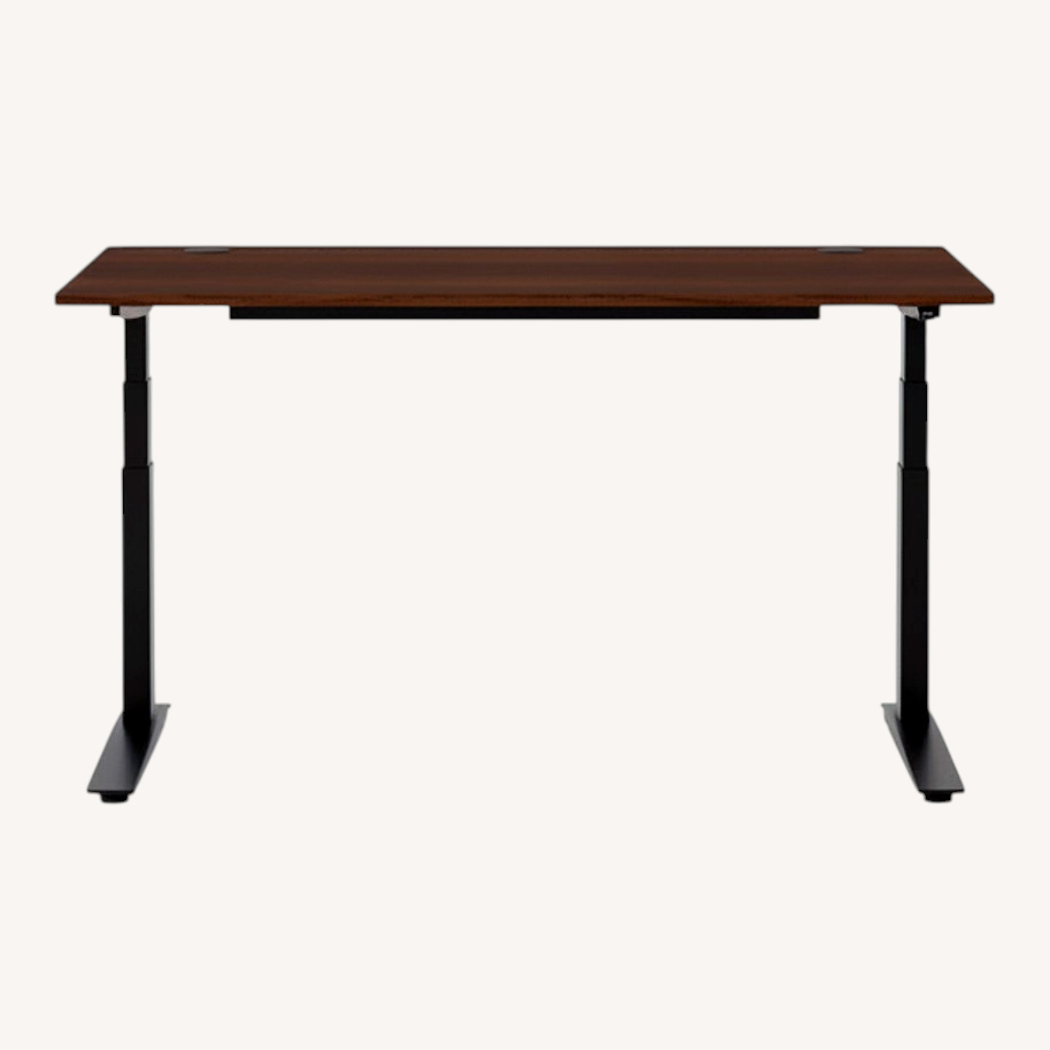 Herman Miller Jarvis Dark Brown Wood Desk - image-0
