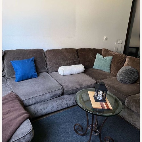Used Spacious & Comfortable -Shaped Sectional Sofa for sale on AptDeco