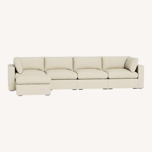 Used Cozey Ciello Natural 3+ Piece Sectional for sale on AptDeco