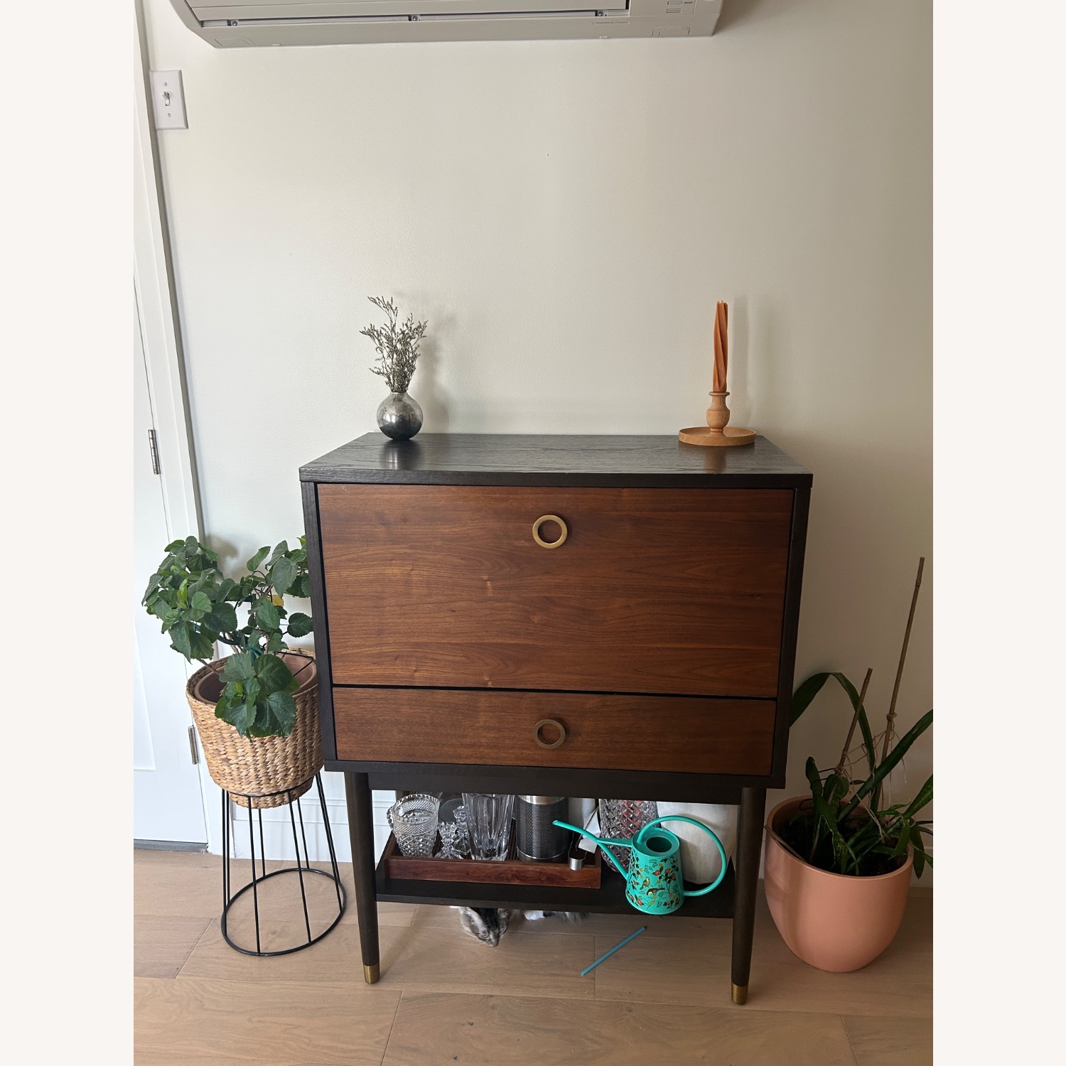 West Elm Bar Mid-Century Bar Cabinet - image-2