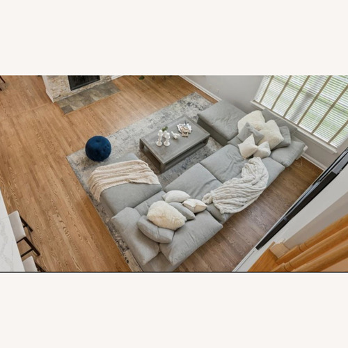 Used Restoration Hardware Cloud Modular 6-Piece U-Chaise Sectional for sale on AptDeco
