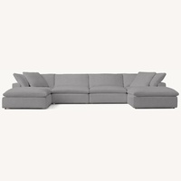 Restoration Hardware Cloud Modular 6-Piece U-Chaise Sectional