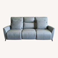 Raymour & Flanigan Light Gray 3+ Seater Sofa