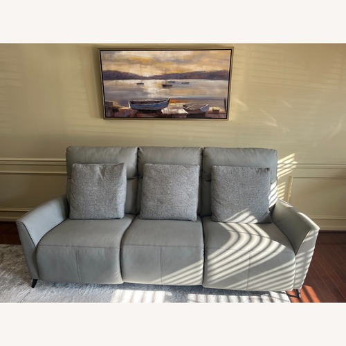 Used Raymour & Flanigan Light Gray 3+ Seater Sofa for sale on AptDeco