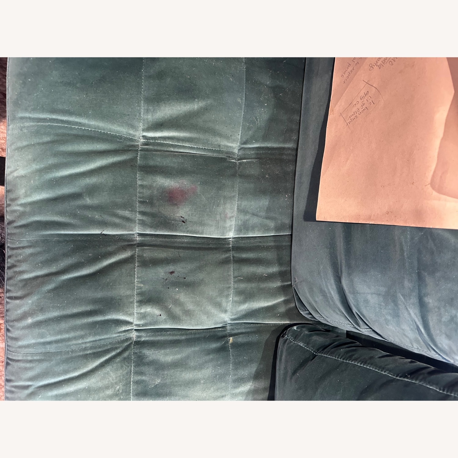 Article Sven Blue Velvet 3+ Seater Sofa - image-3