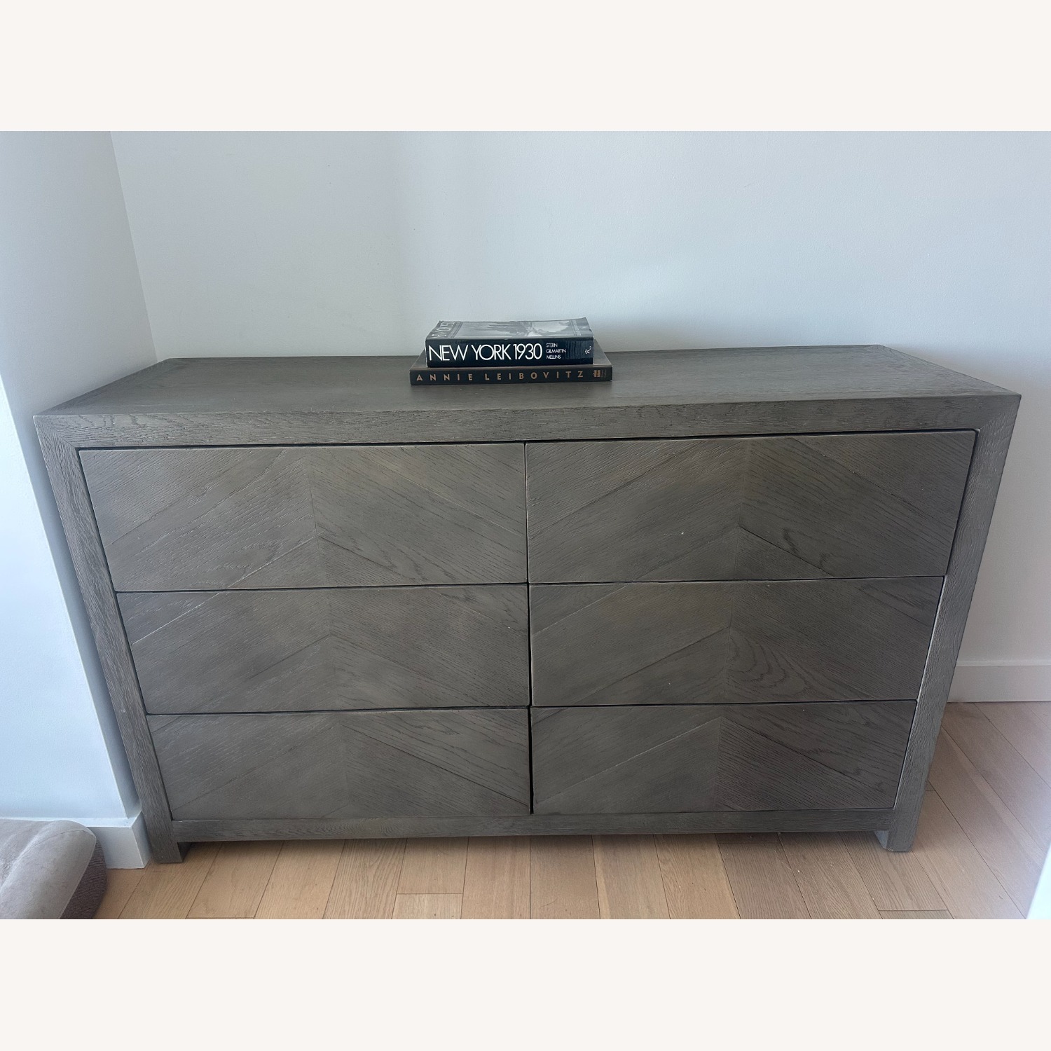 Restoration Hardware Herringbone Dresser - image-3