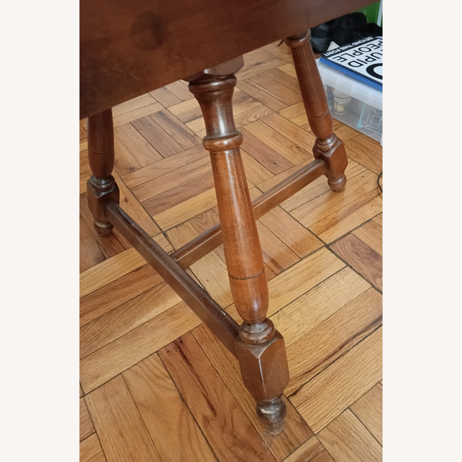 Heywood Wakefield Dark Brown Wood Coffee Table - image-6