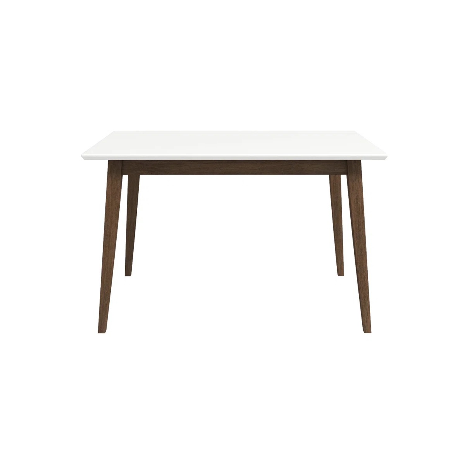 White Top Faux Marble Dining Table - image-3