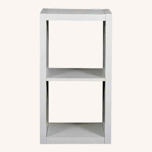 Used IKEA KALLAX White Bookcase for sale on AptDeco