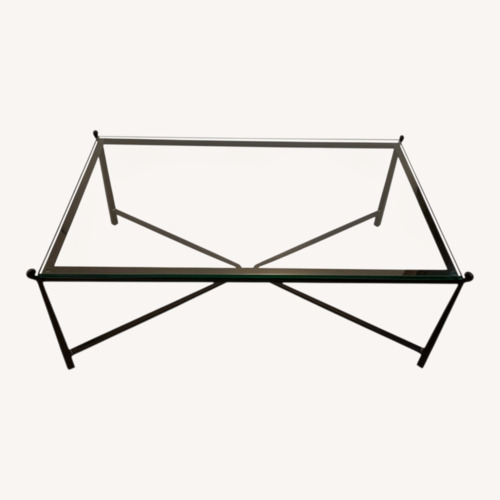 Used Glass Coffee Table for sale on AptDeco