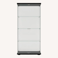 Black Glass Display Cabinet