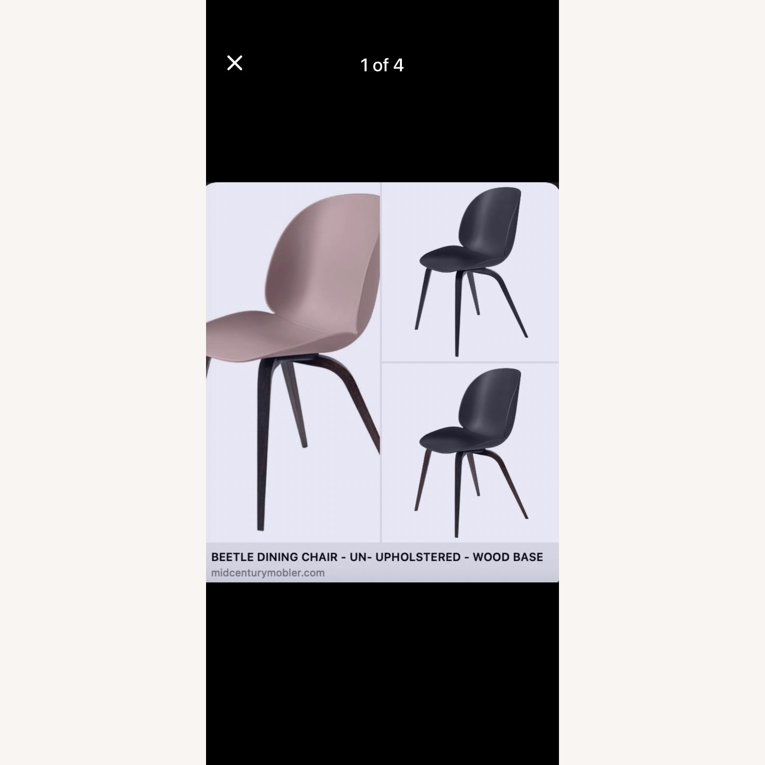  BEETLE Dining Chairs, Set of 4  - image-2