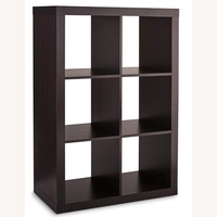 IKEA KALLAX Black Bookcase