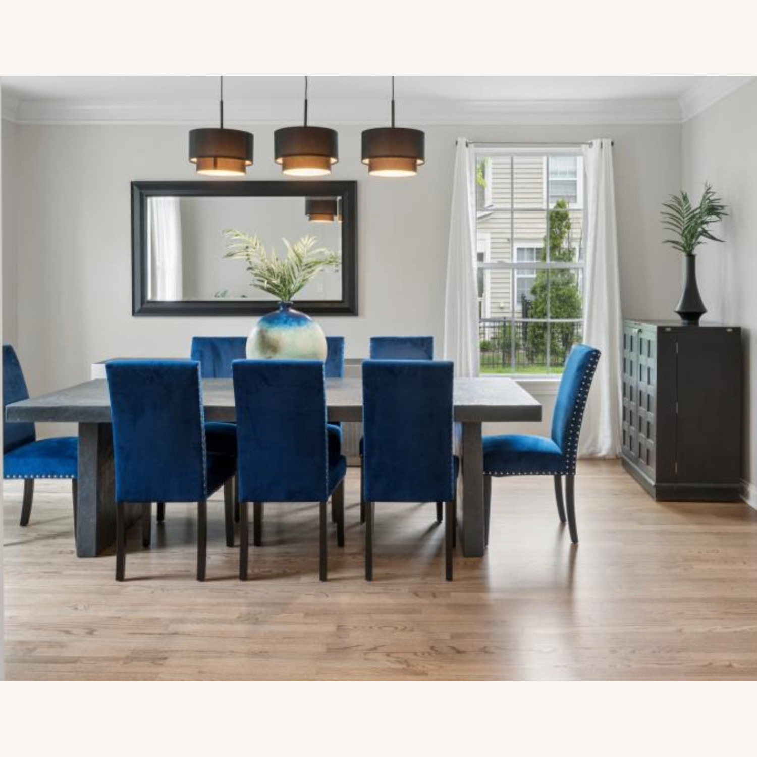 Slate 98 Concrete Dining Table (Chairs Included)  - image-2