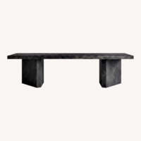 Slate 98 Concrete Dining Table (Chairs Included) 