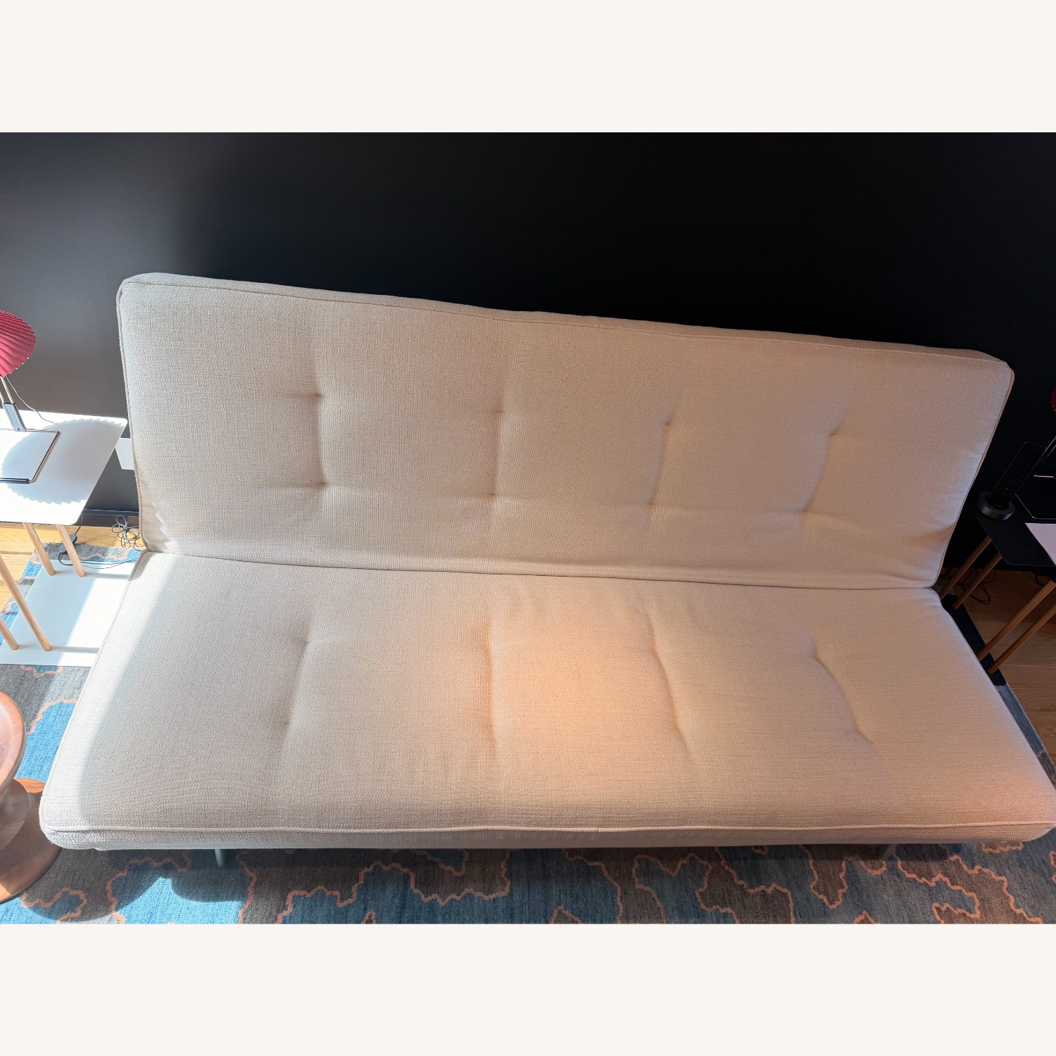 Ligne Roset Nomade-express White Fabric Futon - image-4