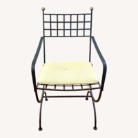 Wrought Iron Armchair