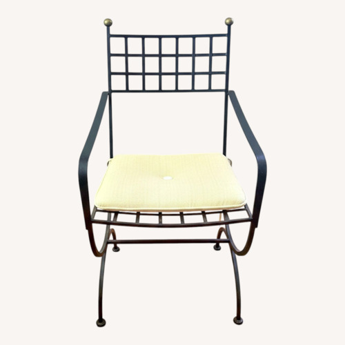 Used Wrought Iron Armchair for sale on AptDeco