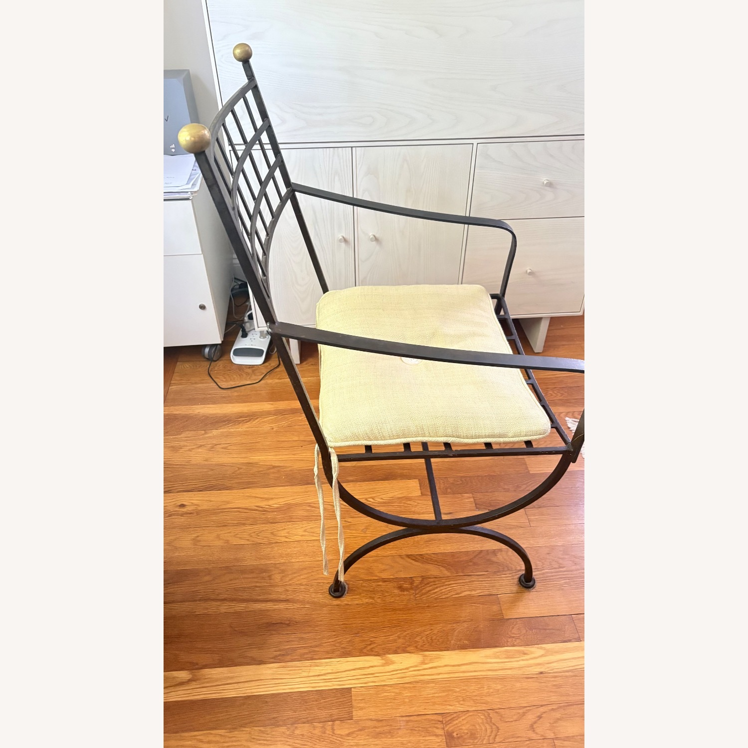 Wrought Iron Armchair - image-4