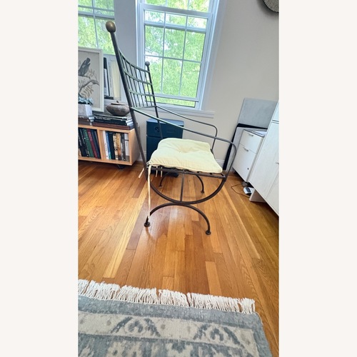Used Wrought Iron Armchair for sale on AptDeco