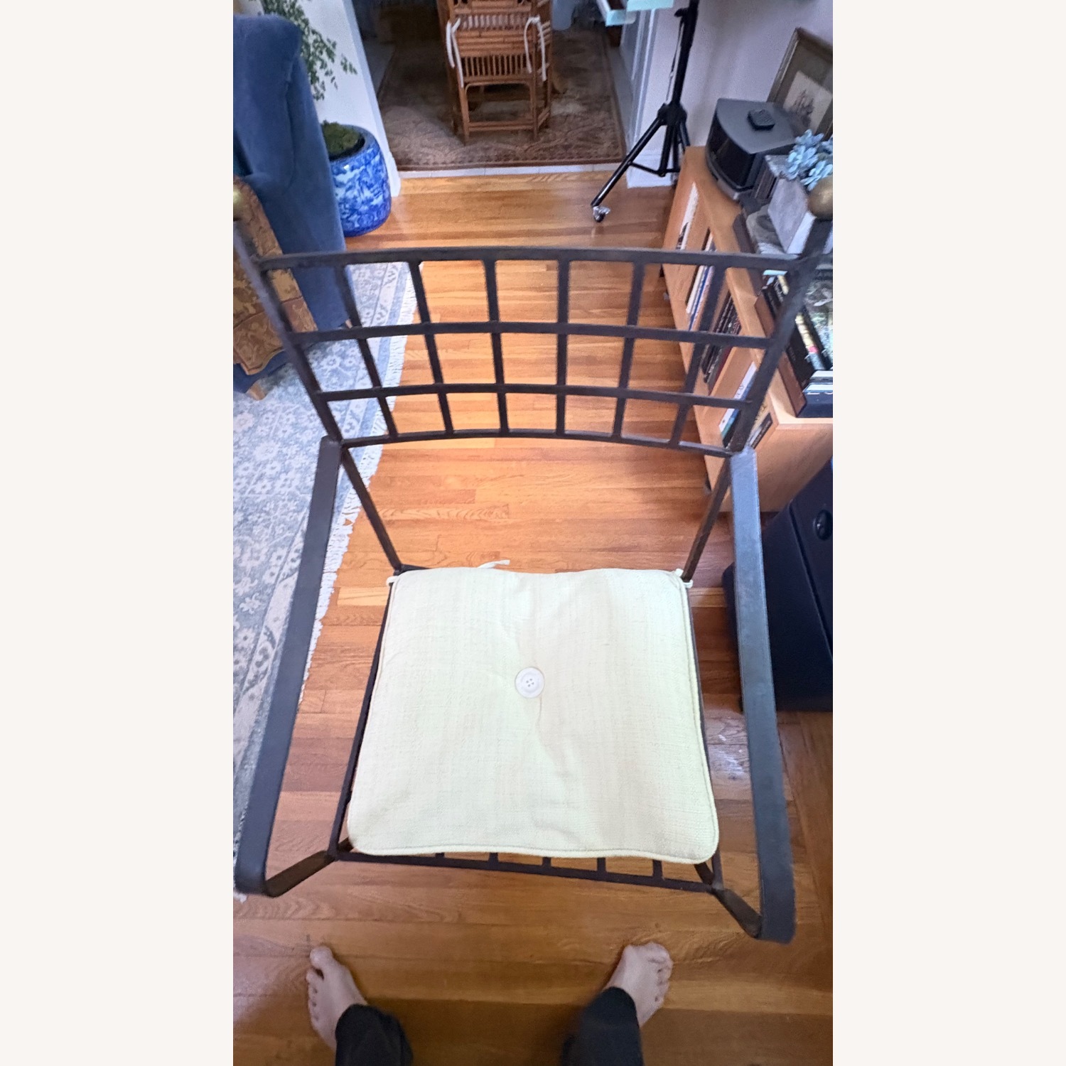 Wrought Iron Armchair - image-2