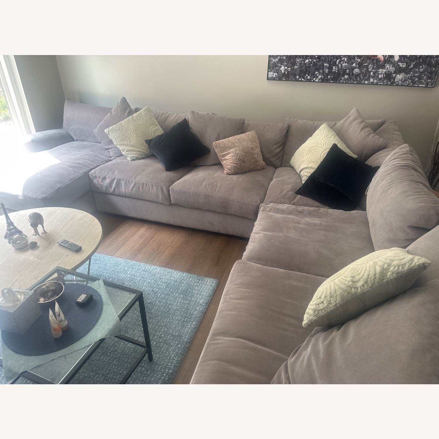 Macy's Rhyder Sofa Sectional with Chaise  - image-2